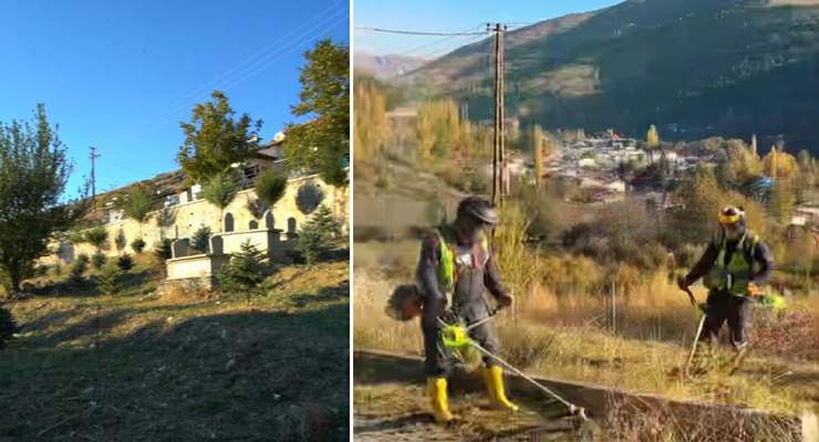Tokat’taki tüm mezarlıklar itinayla temizlendi
