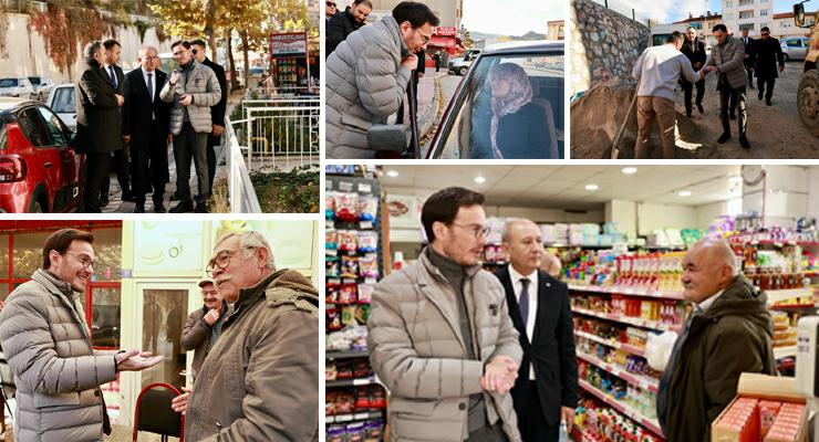 Başkan Yazıcıoğlu her hafta bir mahalleyi ziyaret ediyor