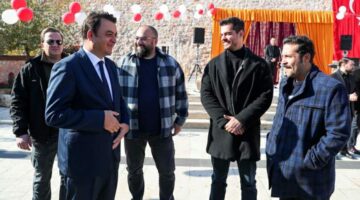 Vali Köklü, “Gönül Dağı” dizisinin setini ziyaret etti