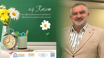 Başkan Semih Tepebaşı’nın, “24 Kasım Öğretmenler Günü” mesajı