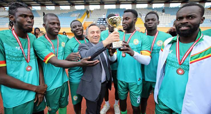 TOGÜ, “Uluslararası Futbol Turnuvası” final maçı oynandı