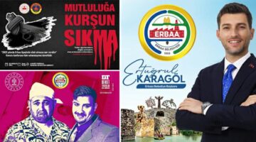 Erbaa Belediyesi’nden peşpeşe iki ayrı etkinlik
