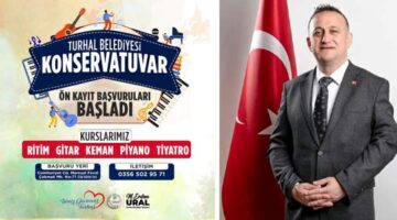 “Turhal Belediyesi Konservatuvarı” Ön kayıtlara başladı!