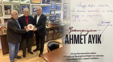 Kadim Durmaz, Servet Aydemir ile birlikte Ahmet Ayık’ı ziyaret etti