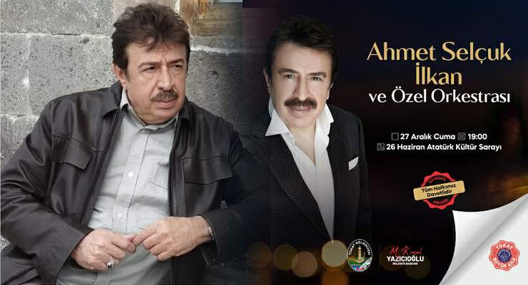 Unutulmaz şarkıların bestecisi Ahmet Selçuk İlkan Tokat’a geliyor