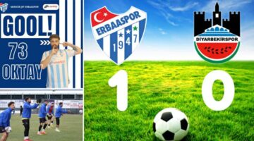 Erbaaspor: 1- 0 Diyarbekirspor