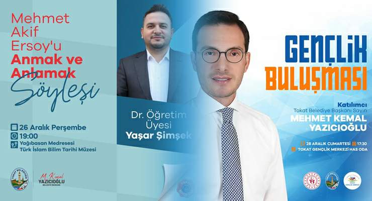 Tokat Belediyesi’nden 2 etkinlik daha
