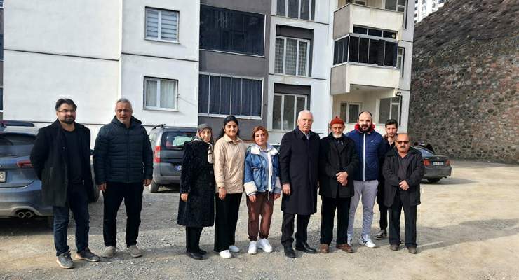 Milletvekili Durmaz, “Yeni Hayat Yapı Kooperatifi” sakinlerine destek sözü verdi