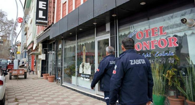 Zile Belediyesi’nden yılbaşı öncesi denetim