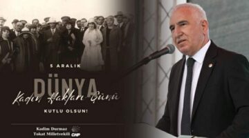 Vekil Kadim Durmaz’ın “5 Aralık Dünya Kadın Hakları” günü mesajı