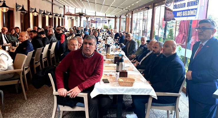 Ankara’da ki Zileliler kahvaltıda buluştu