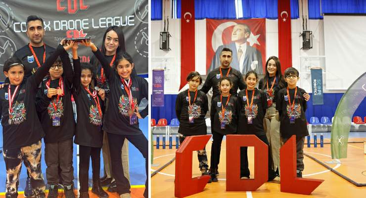 SANKO Okulları “Codeix Drone League (CDL) Yarışması’nda Türkiye ikincisi oldu