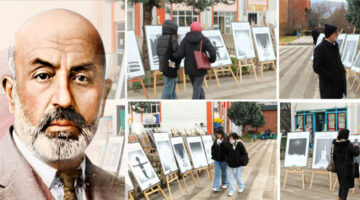 Milli Şairimiz, Resim sergisi “41 Mısra 41 Çizgi” teması ile anıldı