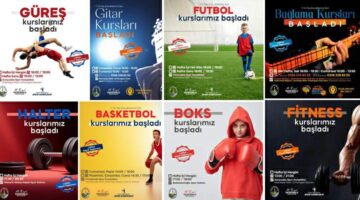 Tokat Belediyesi çocuk ve gençler için 8 değişik kurs açıyor