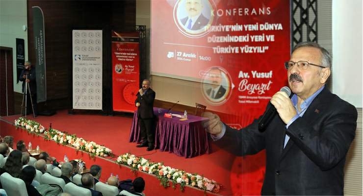 TOGÜ’de, “Türkiye’nin Yeni Dünya Düzenindeki Yeri ve Türkiye Yüzyılı” Konferansı