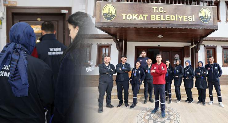 Tokat Belediyesi, “Evde Bakım ve Sosyal Destek Hizmetleri” devam ediyor