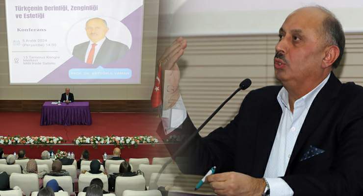 TOGÜ’de “Türkçenin Derinliği, Zenginliği ve Estetiği” Konferansı