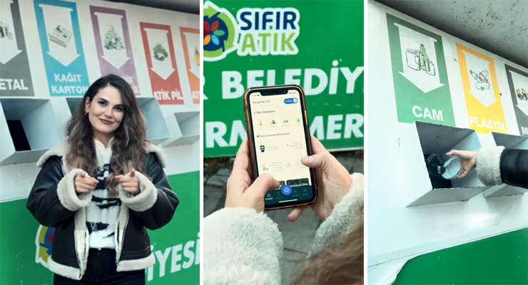 Niksar’da atıklar “Waste Log” sayesinde artık paraya çevriliyor