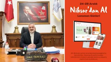 Başkan Tepebaşı, “www.niksardanal.com tanıtım programı 24 Aralık’ta”