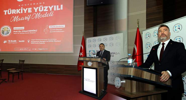TOGÜ’de “Türkiye Yüzyılı Maarif Modeli” konferansı gerçekleşti