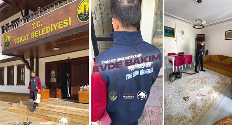 Tokat Belediyesi’nden, “Evde Bakım ve Sosyal Destek Hizmetleri”