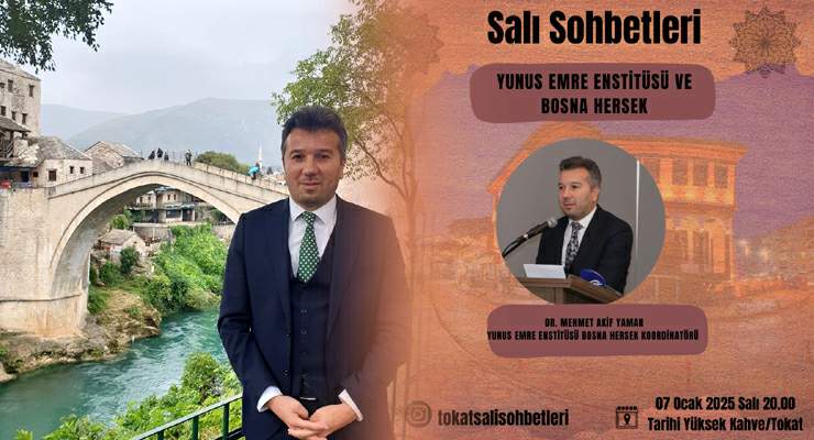 Salı Sohbetleri’ne bu hafta “Dr. Mehmet Akif Yaman” konuk oluyor