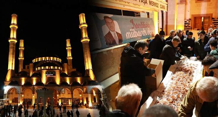 Tokat Belediyesi’nden Miraç Kandili’nde lokma ikramı
