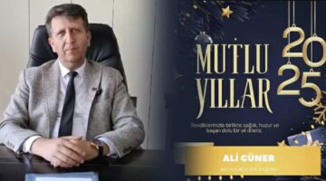 Başkan Ali Güner’in “Yeni Yıl” mesajı