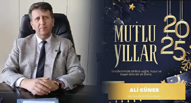 Başkan Ali Güner’in “Yeni Yıl” mesajı