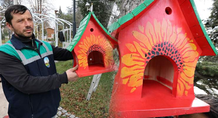 Tokat Belediyesi, “Dünya Kuş Günü”nde kuşları unutmadı