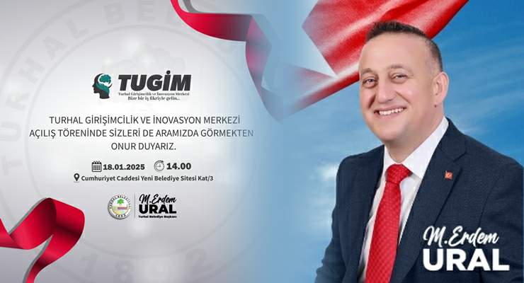 Turhal Belediyesi, “Girişimcilik ve İnovasyon Merkezi” açılıyor