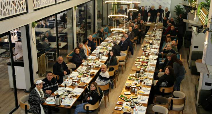 TSO yönetimi, Tokat medyası ile bir araya geldi
