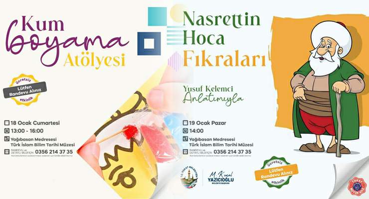 Tokat Belediyesi’nden 2 etkinlik daha