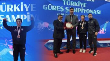 Türkiye Şampiyonası’nda Tokatlı güreşçimiz Nesrin Baş şampiyon oldu
