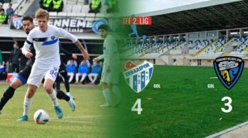 Gol düellosunda zaferi Erbaaspor kazandı