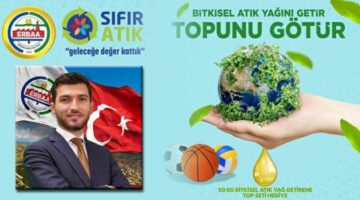 Erbaa Belediyesi “Atık Yağ” getirene top seti hediye ediyor