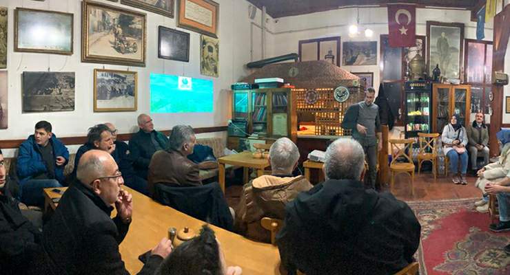 Bu haftanın Salı Sohbetleri konuğu Dr. Mehmet Akif Yaman’dı