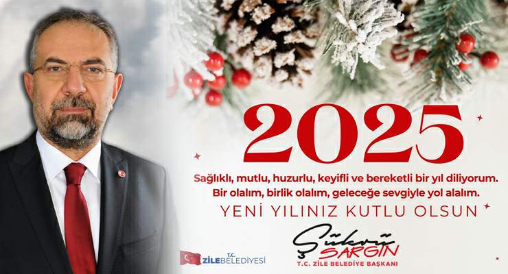 Başkan Şükrü Sargın’ın “Yeni Yıl” mesajı