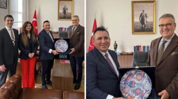 İstanbul Turizm Derneği’nden B. Ümit Öztürk’e nezaket ziyareti