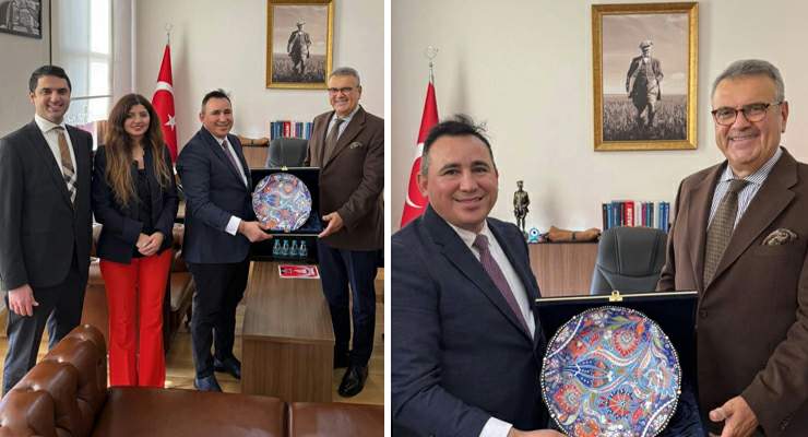 İstanbul Turizm Derneği’nden B. Ümit Öztürk’e nezaket ziyareti