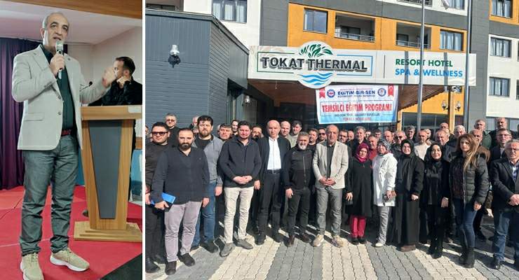 Eğitim Bir-Sen Sulusaray’da toplantı kapanışını yaptı