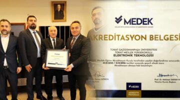 Rektör Fatih Yılmaz, Akredite edilen program için Tokat MYO’yu ziyaret etti