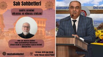 Salı Sohbetleri bu hafta Prof. Dr. Muhittin Demiray’ı konuk ediyor