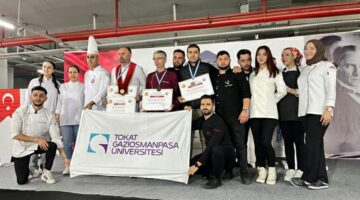 9. Gastro Alanya’da, TOGÜ, 18 altın madalya ve 5 birincilik kupası elde etti