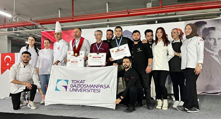 9. Gastro Alanya’da, TOGÜ, 18 altın madalya ve 5 birincilik kupası elde etti