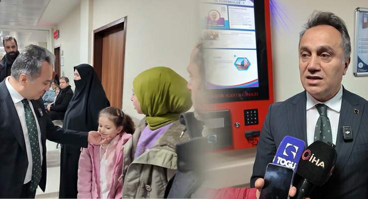 TOGÜ’den hastalara büyük kolaylık,”Dijital Kayıt Sistemi” başladı