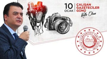 Vali Abdullah Köklü’nün “10 Ocak Çalışan Gazeteciler Günü” mesajı