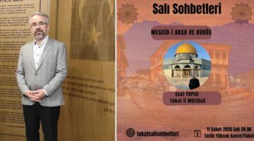 Bu hafta Salı Sohbetleri’ne Tokat müftüsü “Esat Yapıcı” konuk oluyor