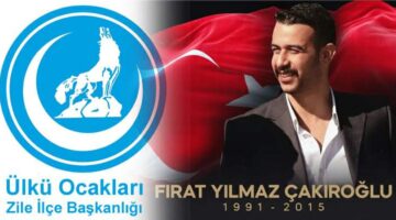 Zile Ülkü Ocakları, “Fırat Yılmaz Çakıroğlu” için anma programı düzenledi