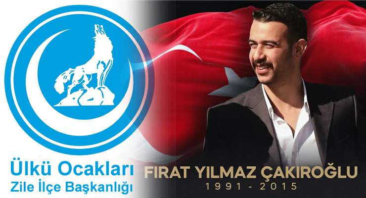 Zile Ülkü Ocakları, “Fırat Yılmaz Çakıroğlu” için anma programı düzenledi